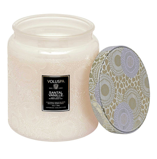 VOL SANTAL VANILLE 44OZ LUXE JAR