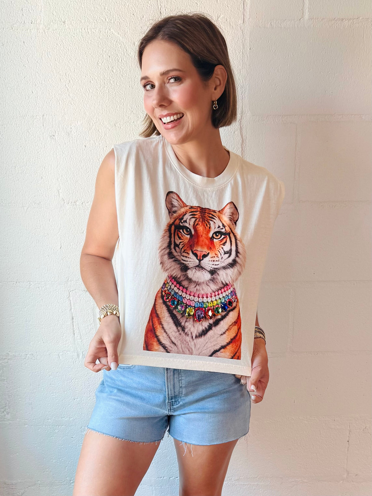 BG BLING TIGER JEWELED