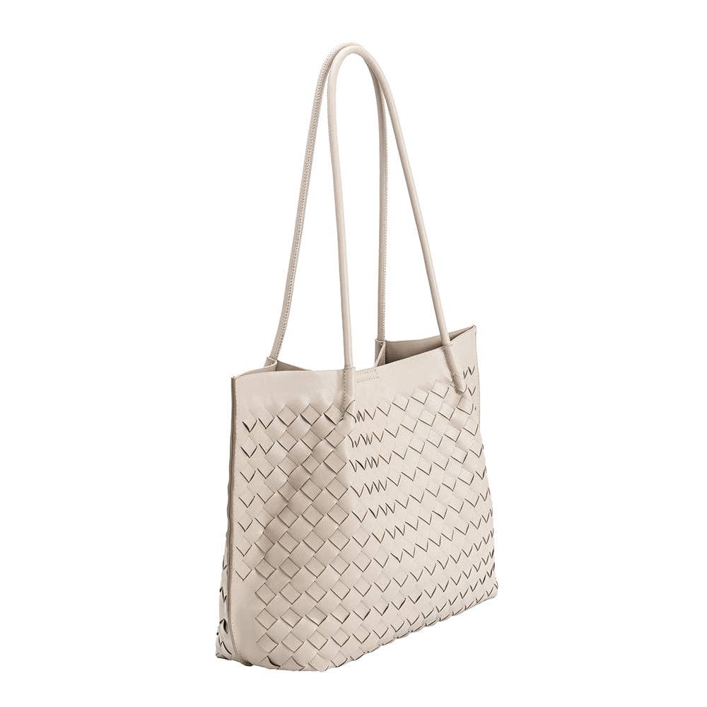 MB Victoria Bone Tote Bag