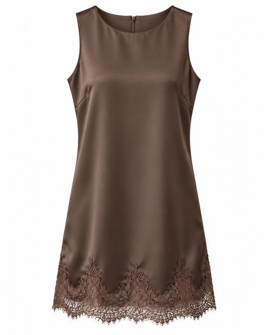 AU JULIE BRWN LACE MINI