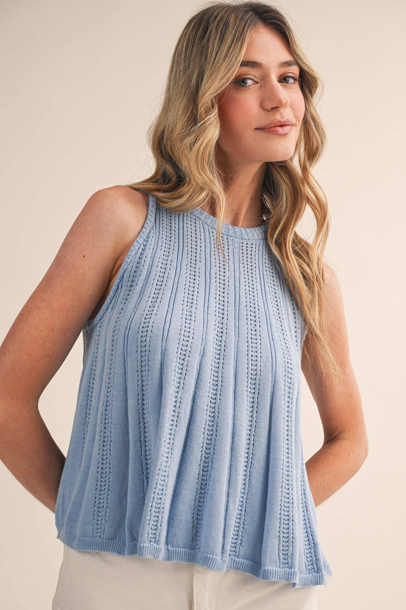 EM BABY BLUES TOP