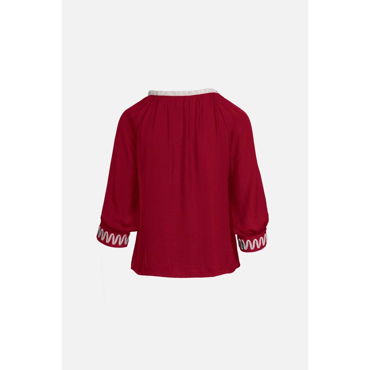 NZ NINA BLOUSE CRIMSON