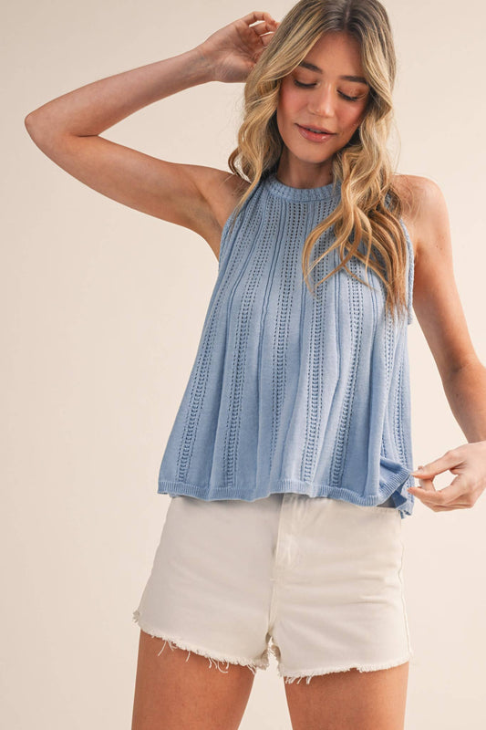 EM BABY BLUES TOP