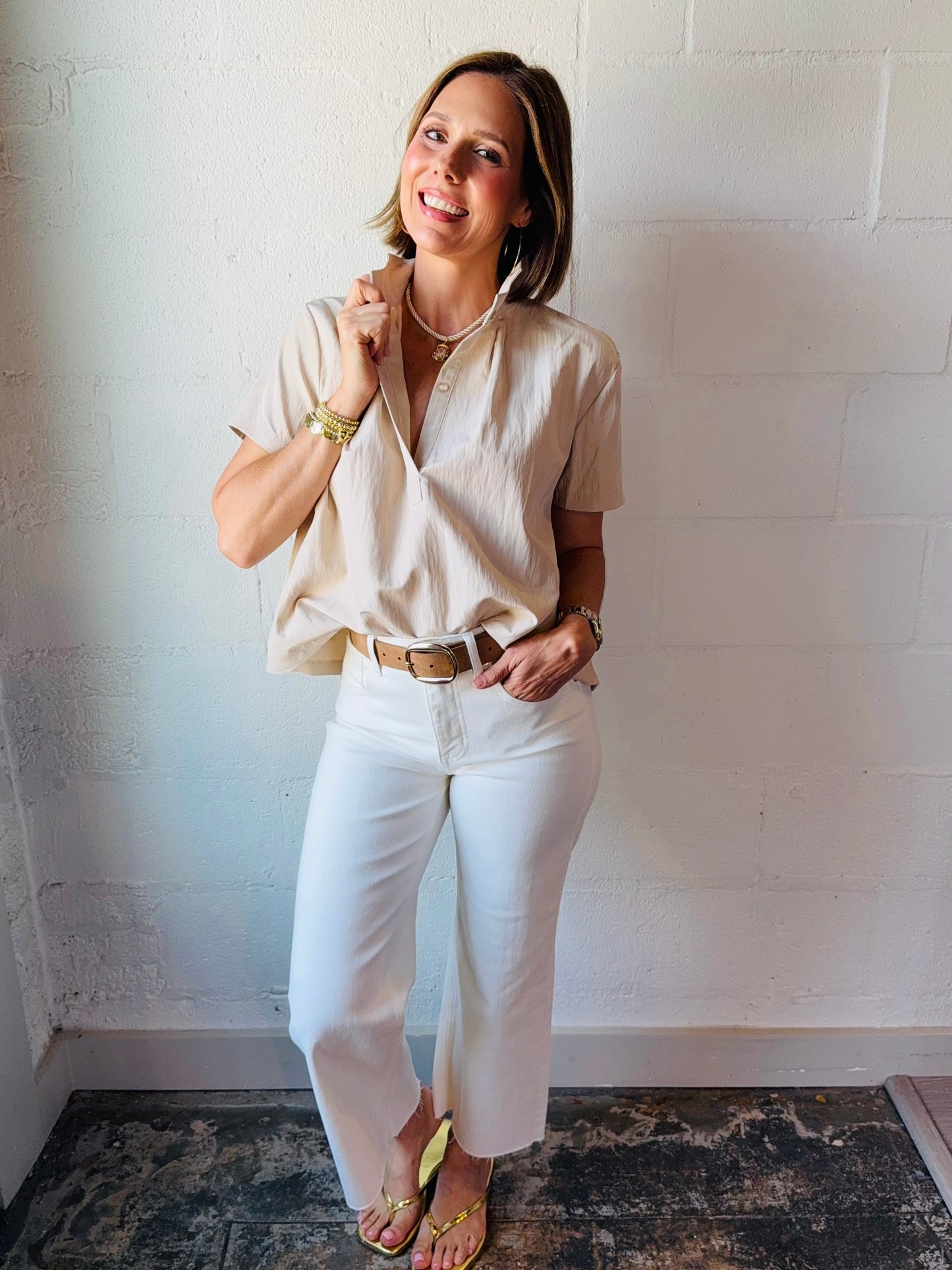 GL TAUPE TOP