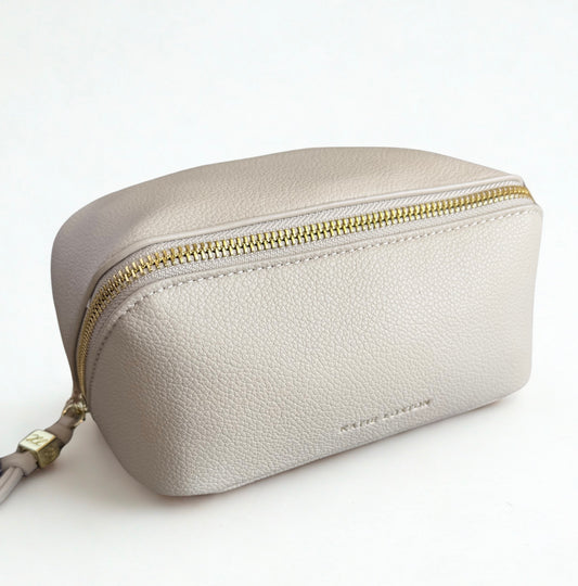 KL FOLD OUT MAKEUP BAG OYSTER