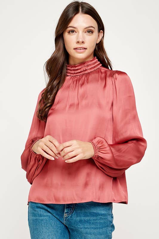 SB RUSTY ROSE BLOUSE
