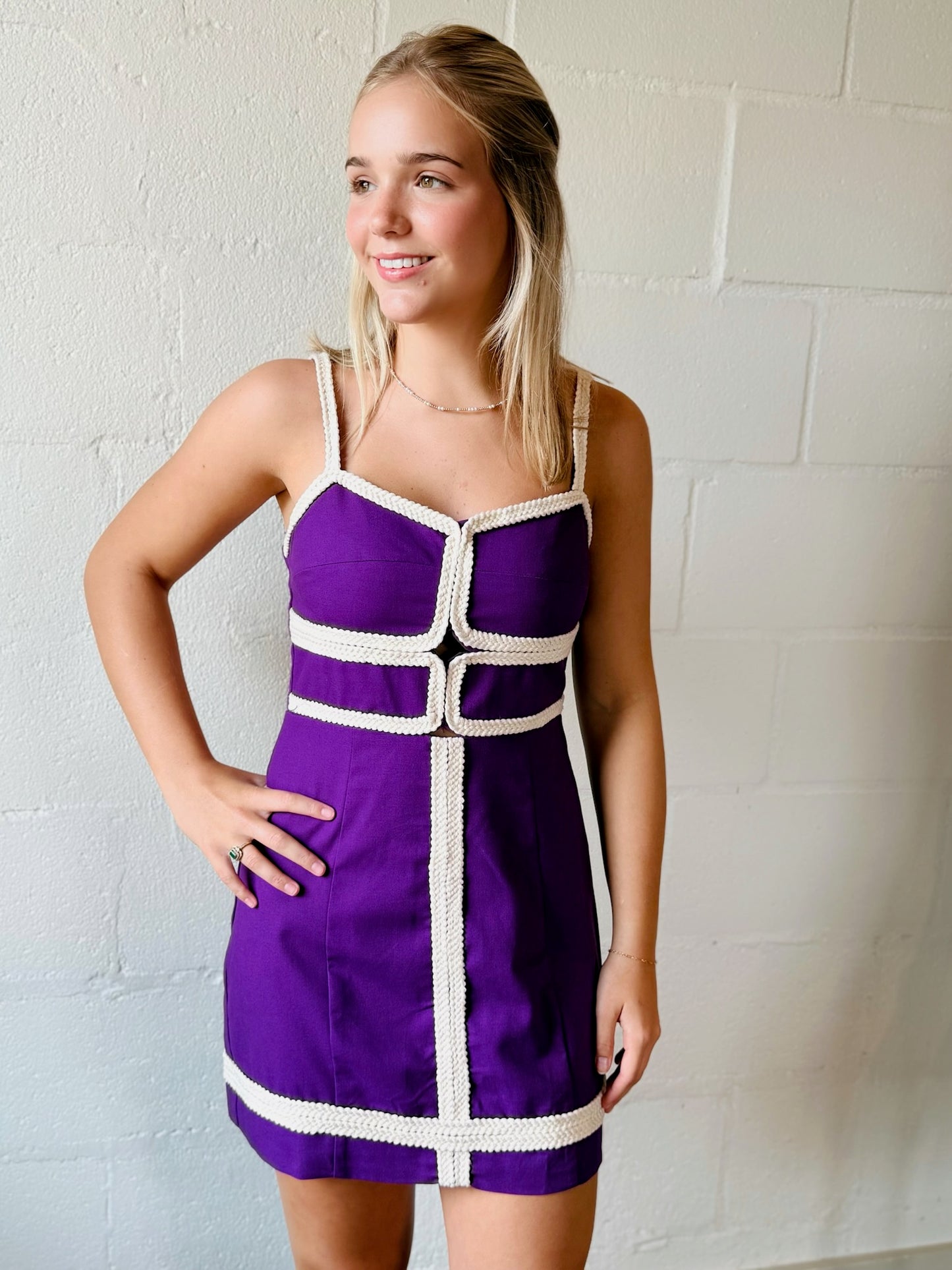 BP ASHTON PURPLE DRESS