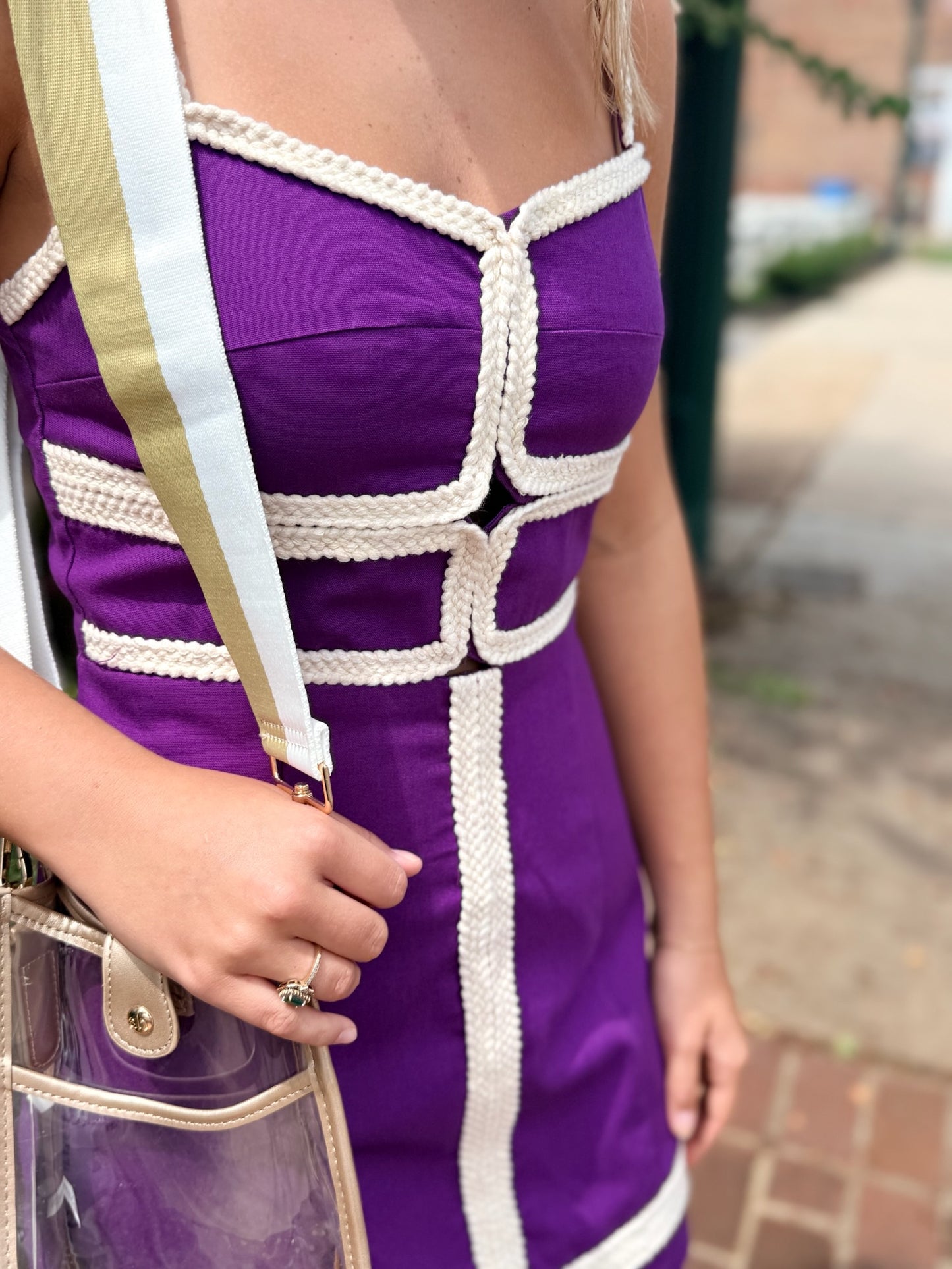 BP ASHTON PURPLE DRESS