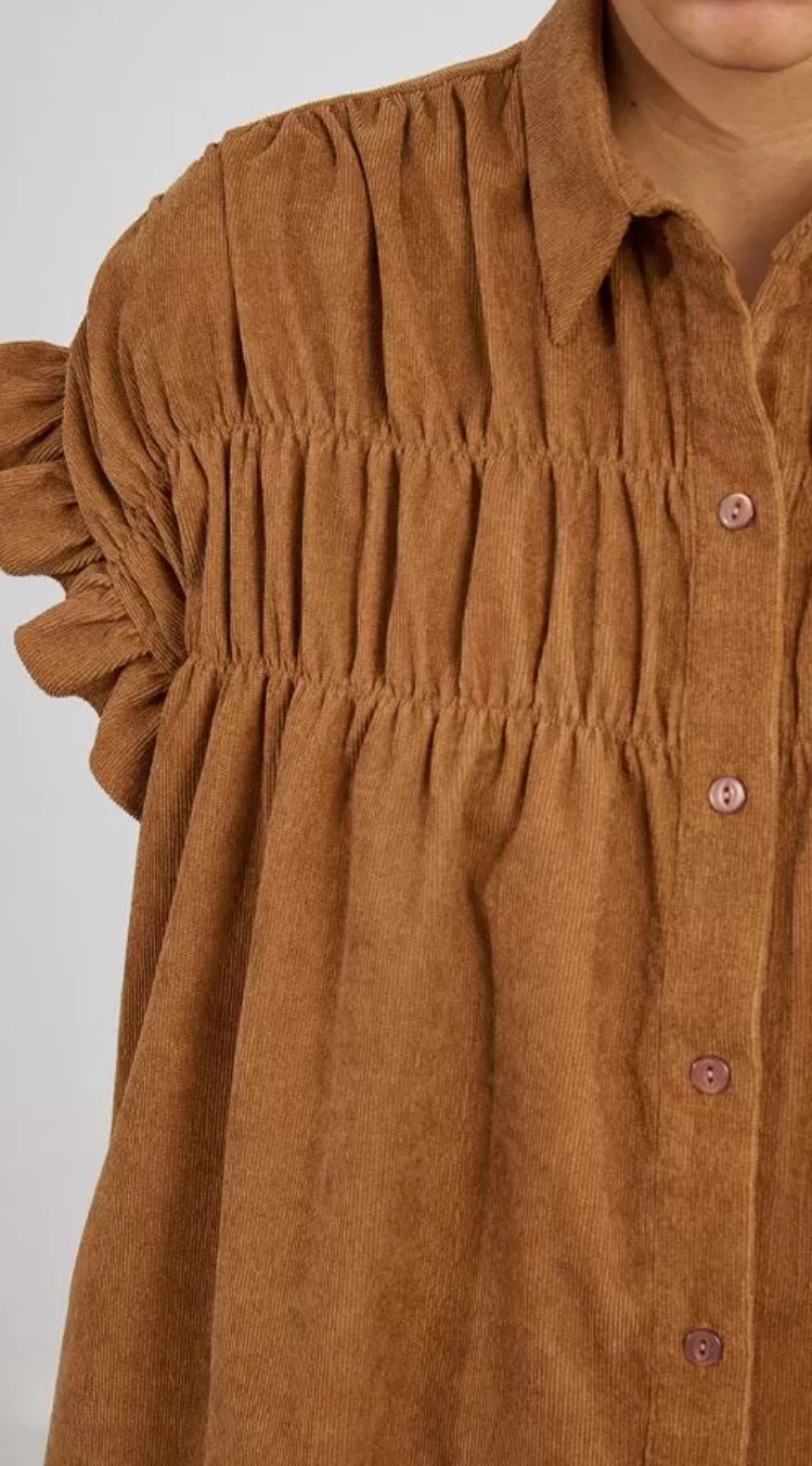 BM PAULA DRESS BRWN
