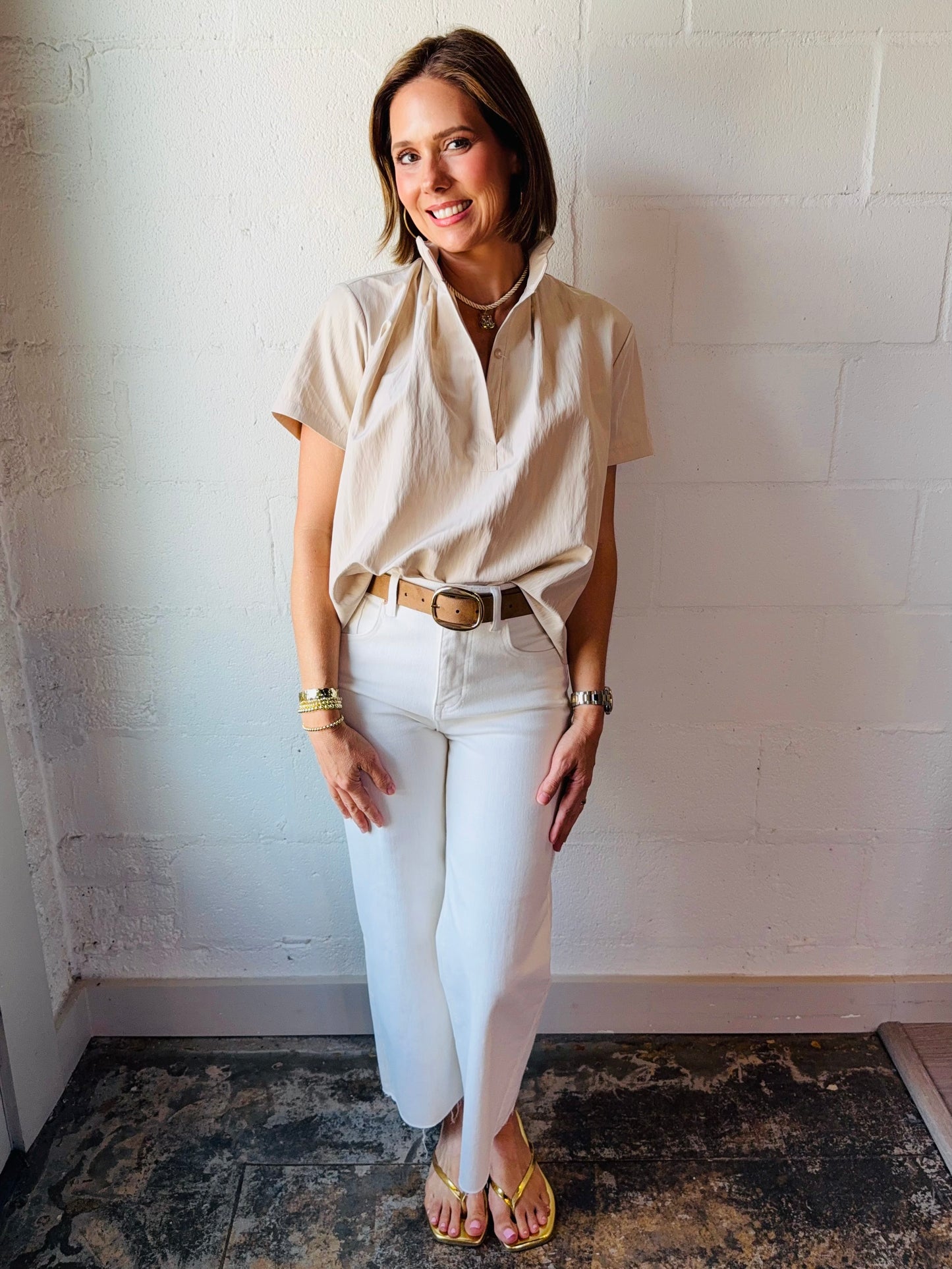 GL TAUPE TOP