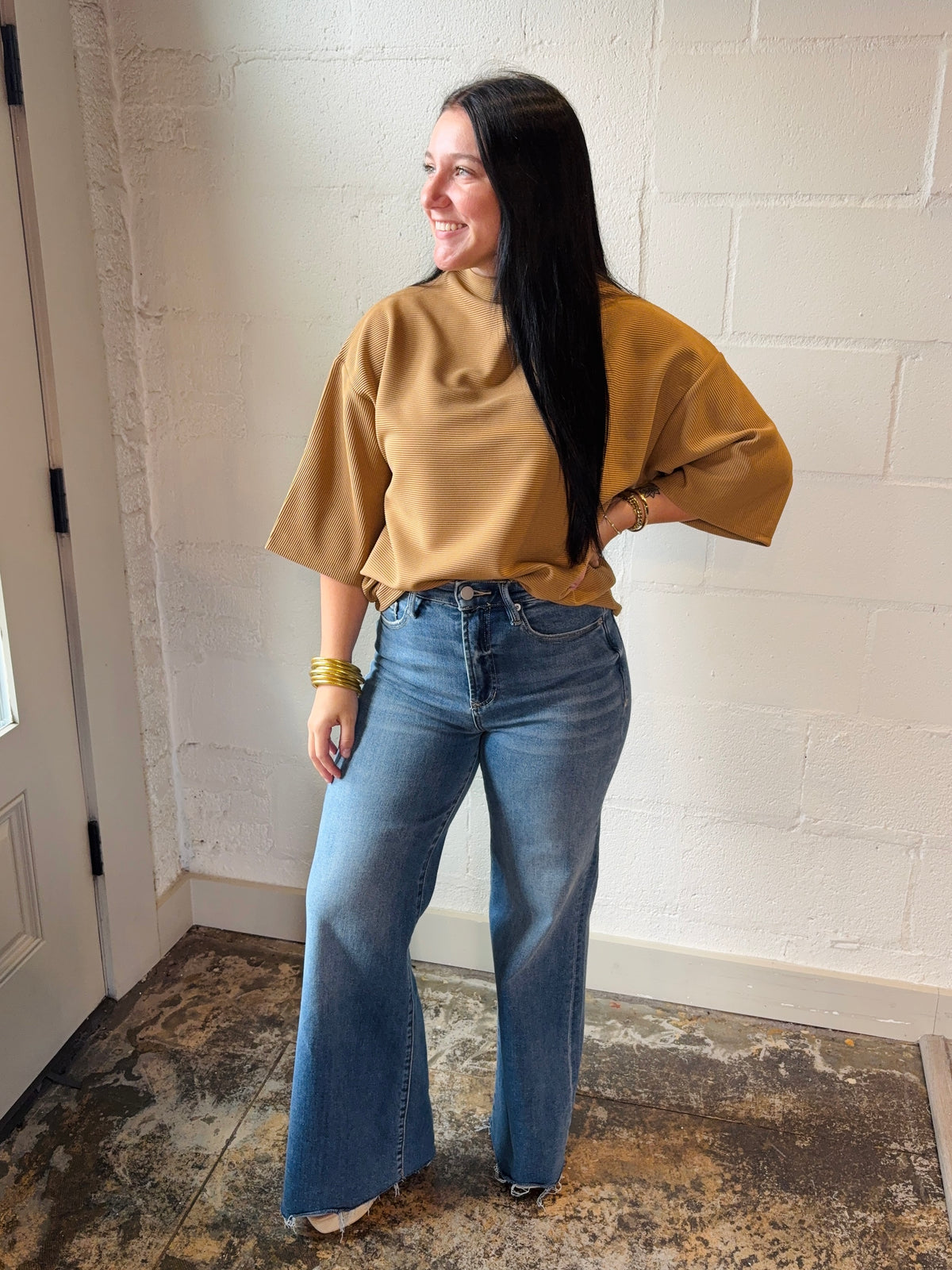 LG RHEA RIB TOP CAMEL