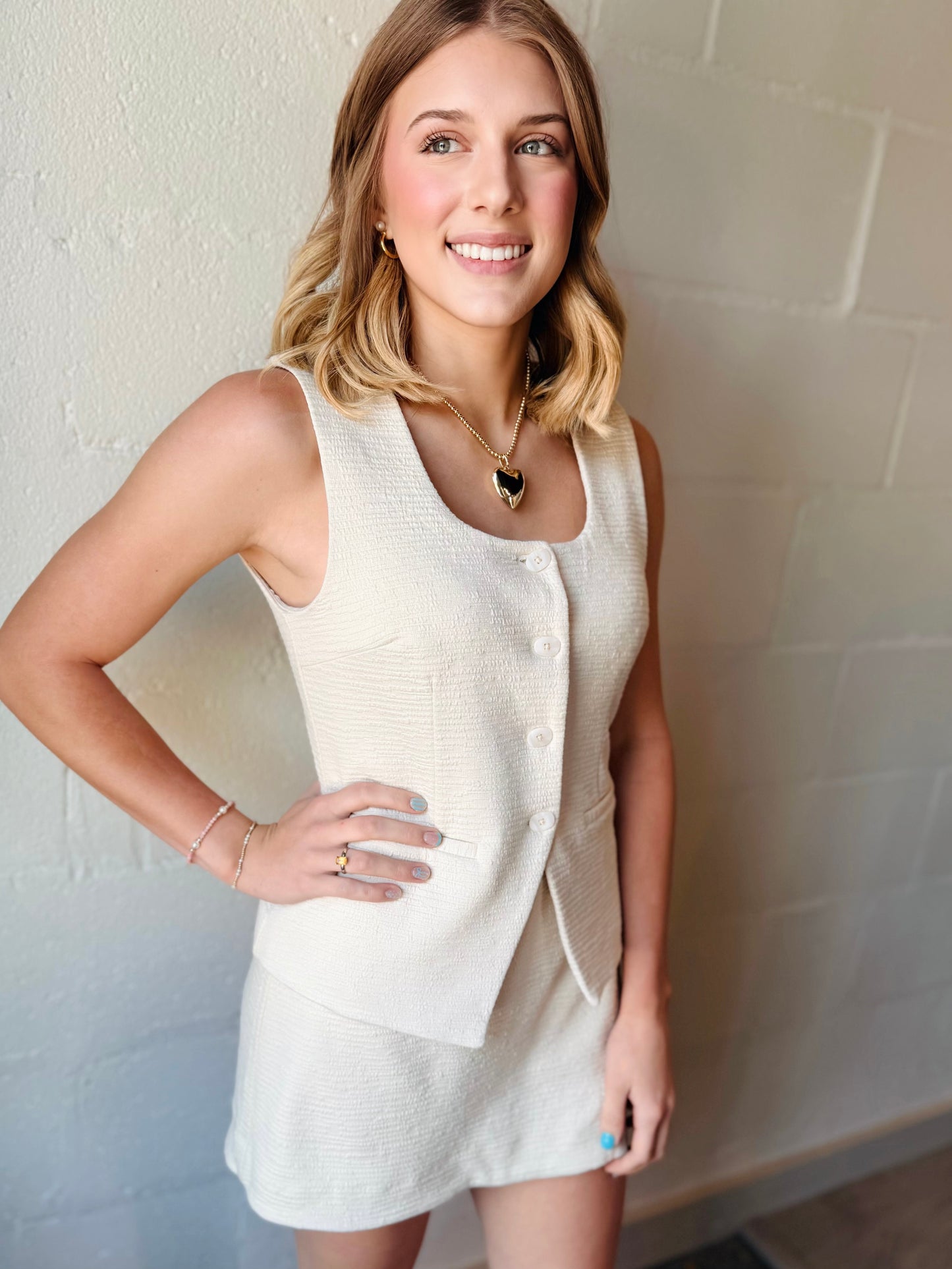 IC KATIE SKORT CREAM