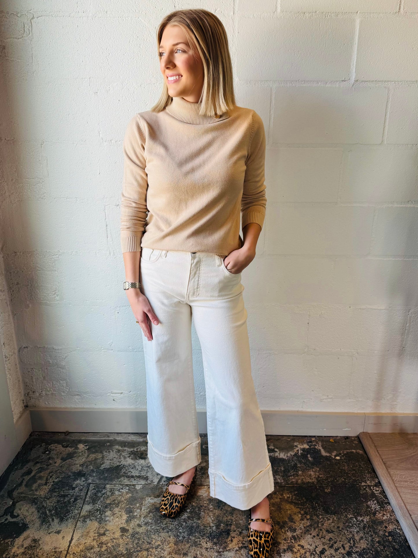 BM AUDREY SWTE BEIGE