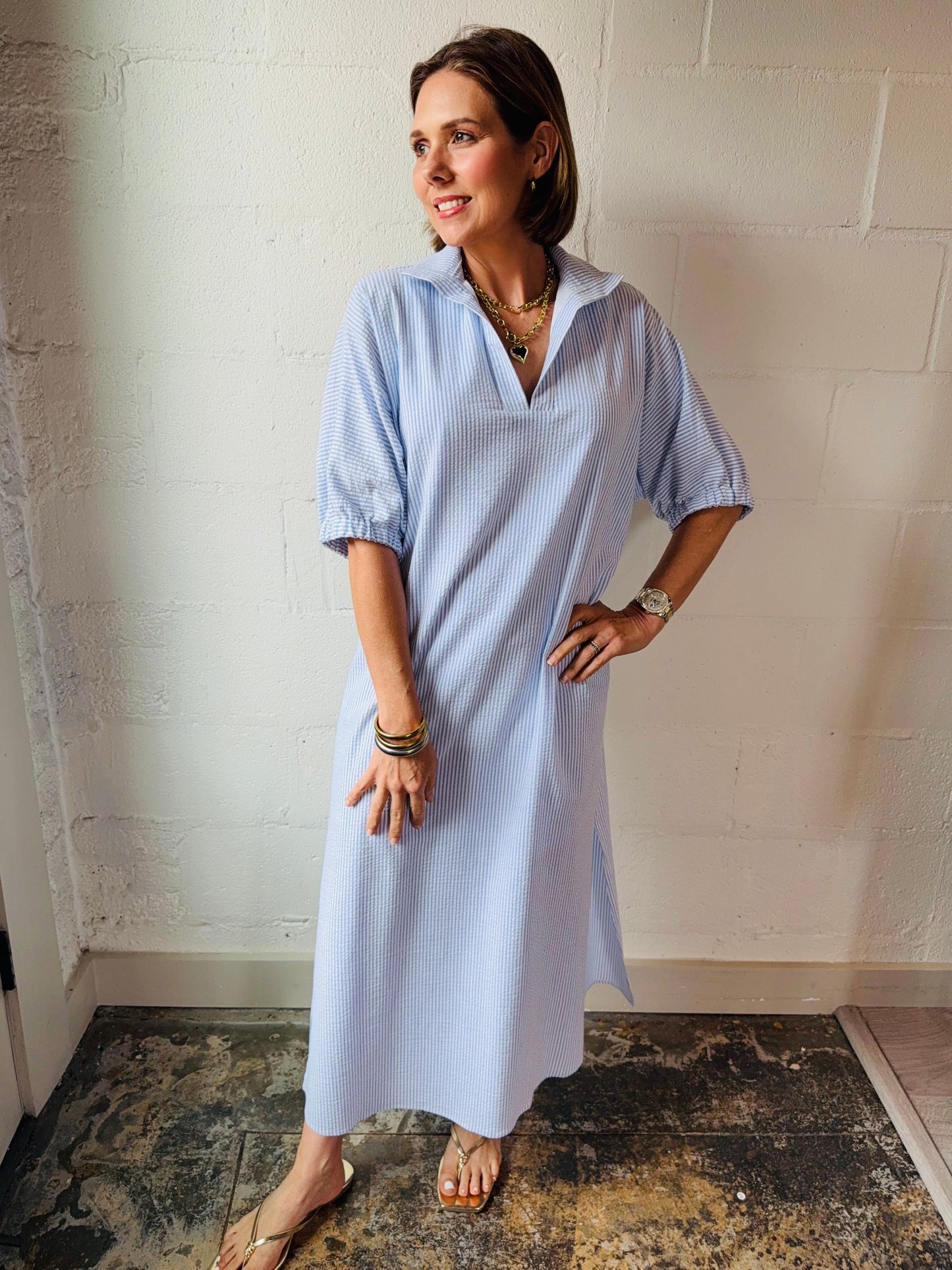 AD BLAKLEY STRIPE MAXI