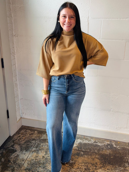 LG RHEA RIB TOP CAMEL