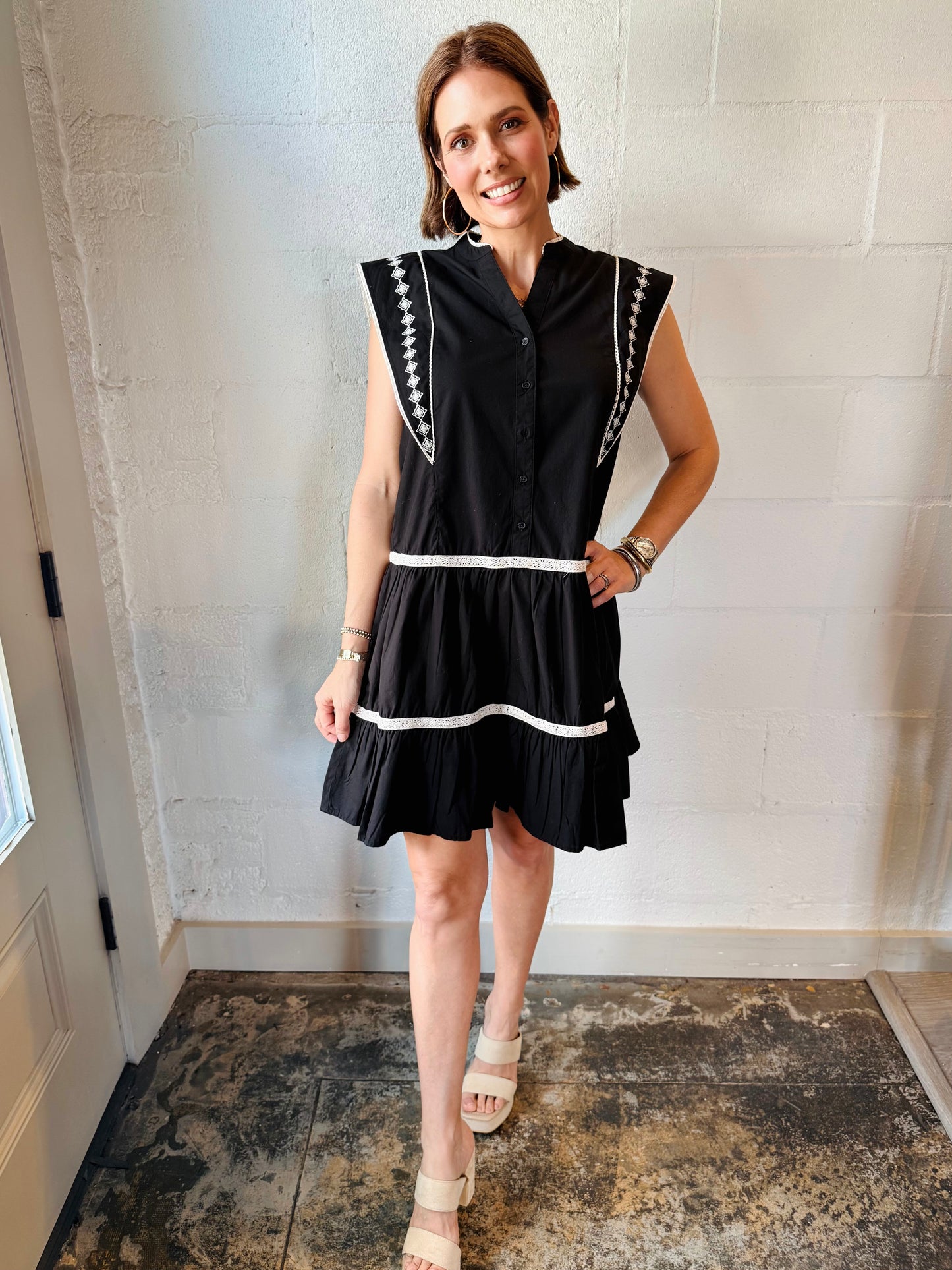 BY MALLI BLK DRESS
