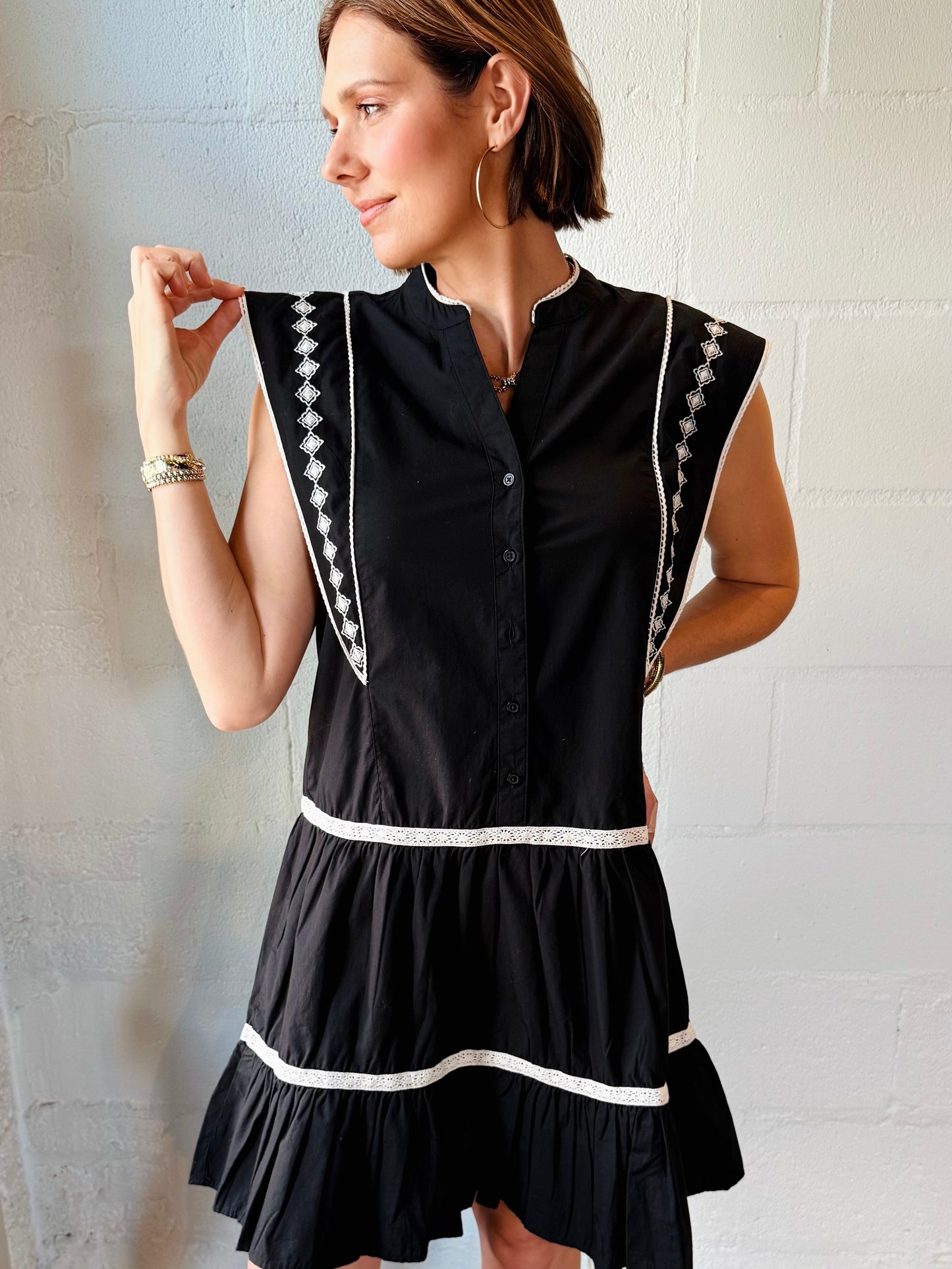 BY MALLI BLK DRESS
