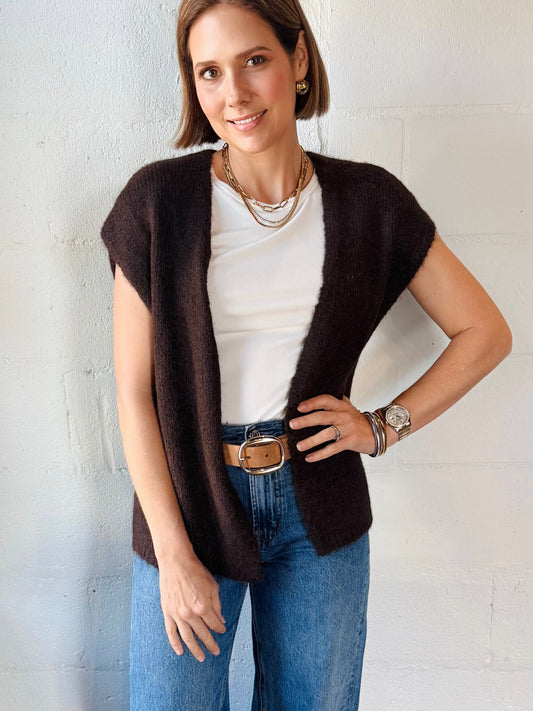 BY MILLER BROWN VEST