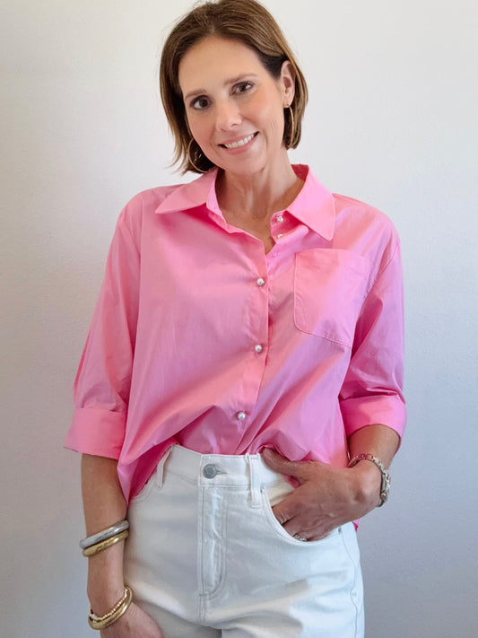 JD ELLE PINK TOP