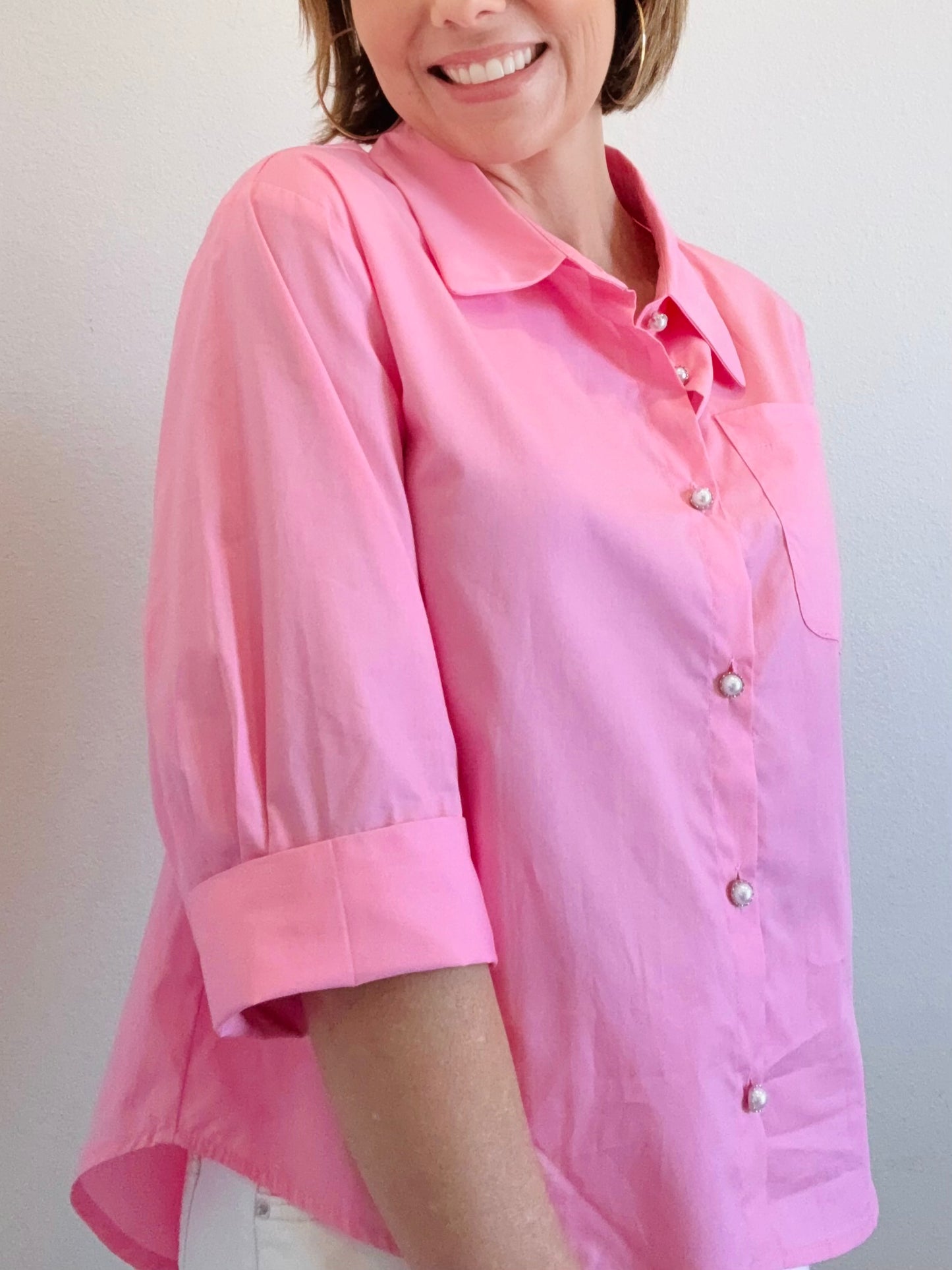 JD ELLE PINK TOP