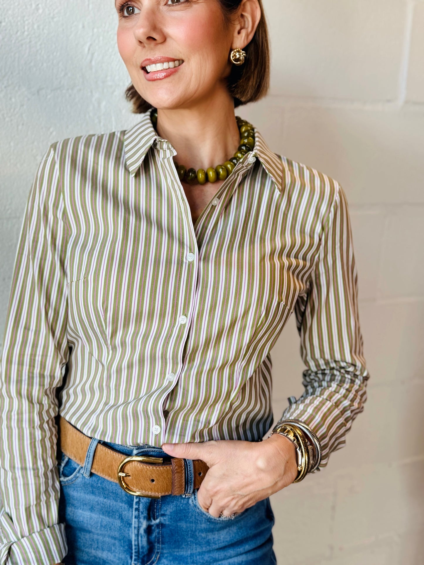 BY LAYLA STRIPE TOP