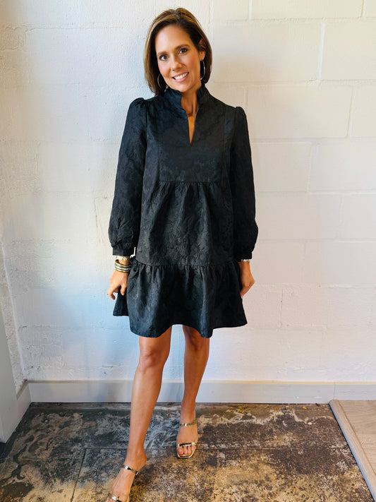 SO CLAIRE BLK TIERED