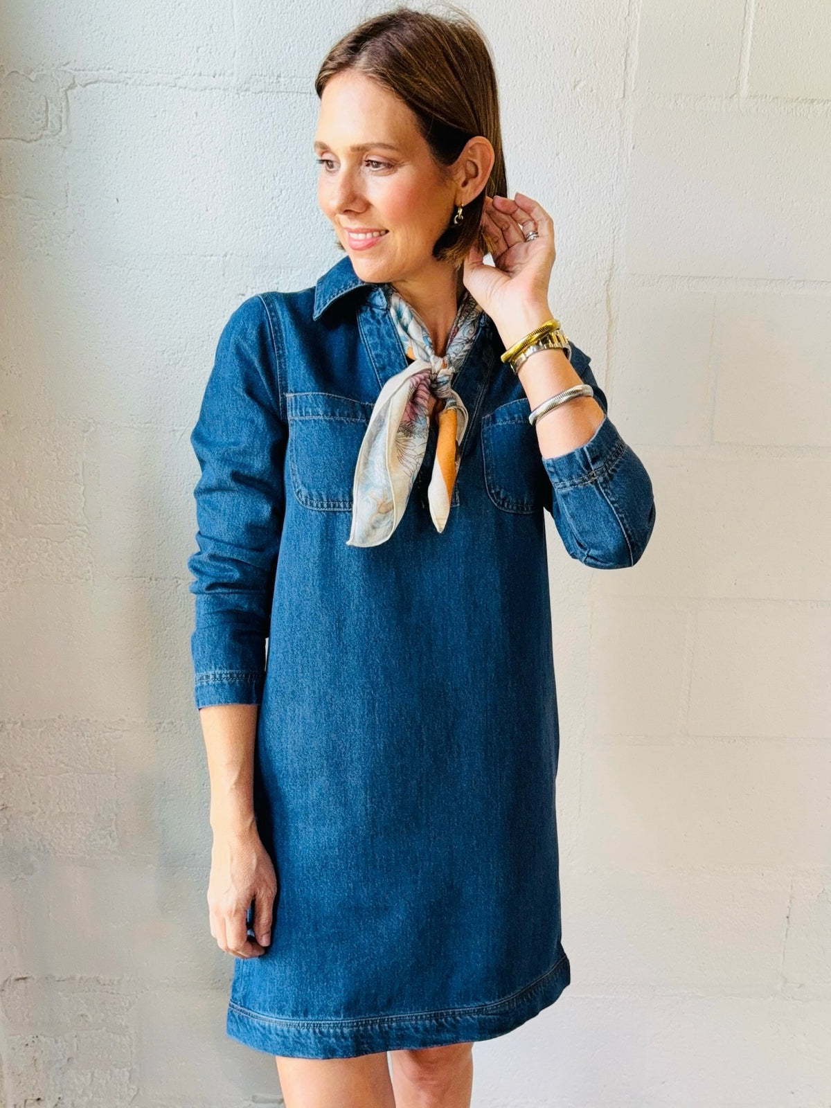 VH EMERIE DENIM DRESS
