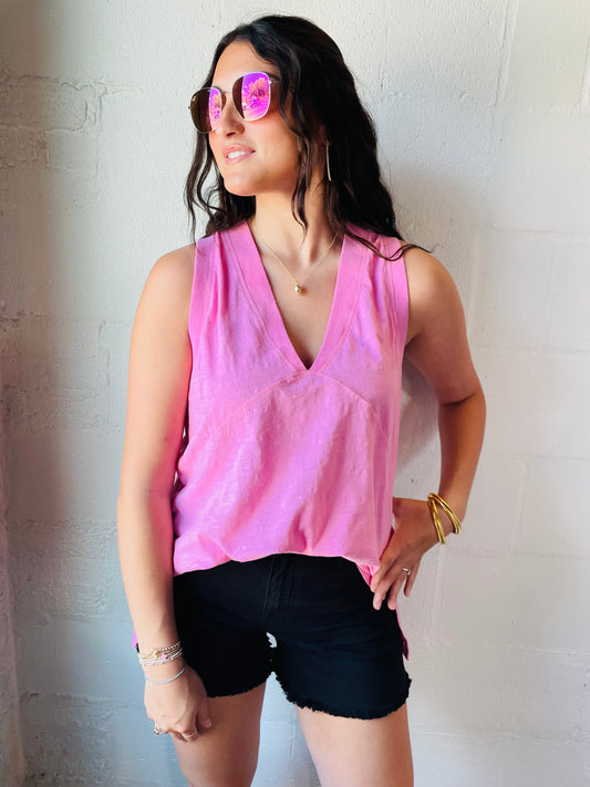 LB MOVEMENT TANK BLUSH