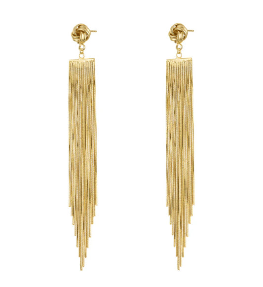 KD COLLETTE FRINGE  EARRING