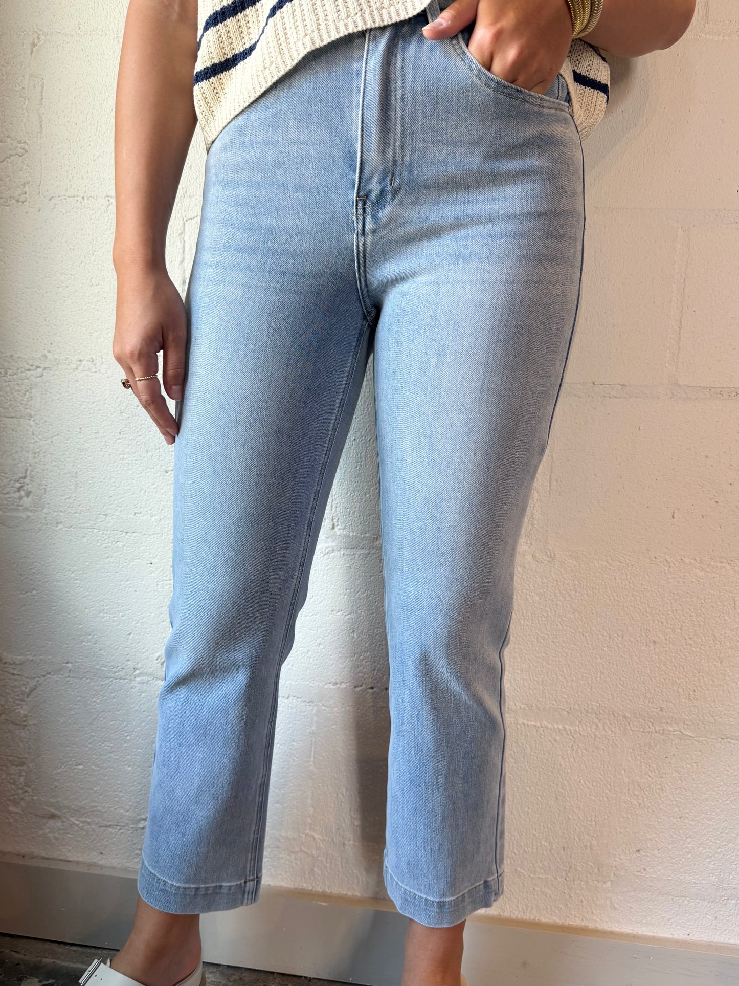 BY CALLIE HI RISE STRAIGHT JEAN