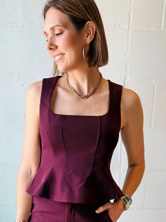 LP LEANNE WINE TOP
