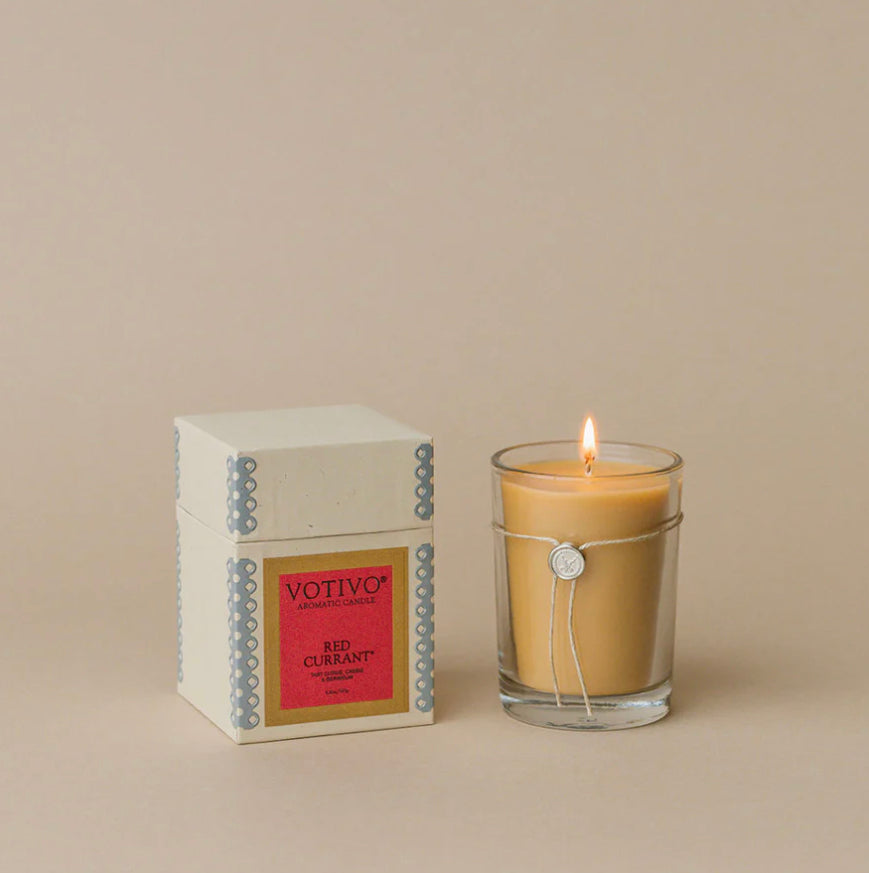 VOTIVO CANDLE RED CURRANT