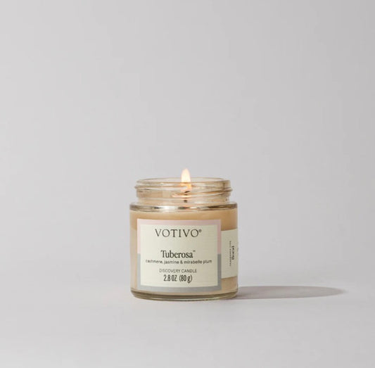 VOTIVO TUBEROSE JAR CANDLE