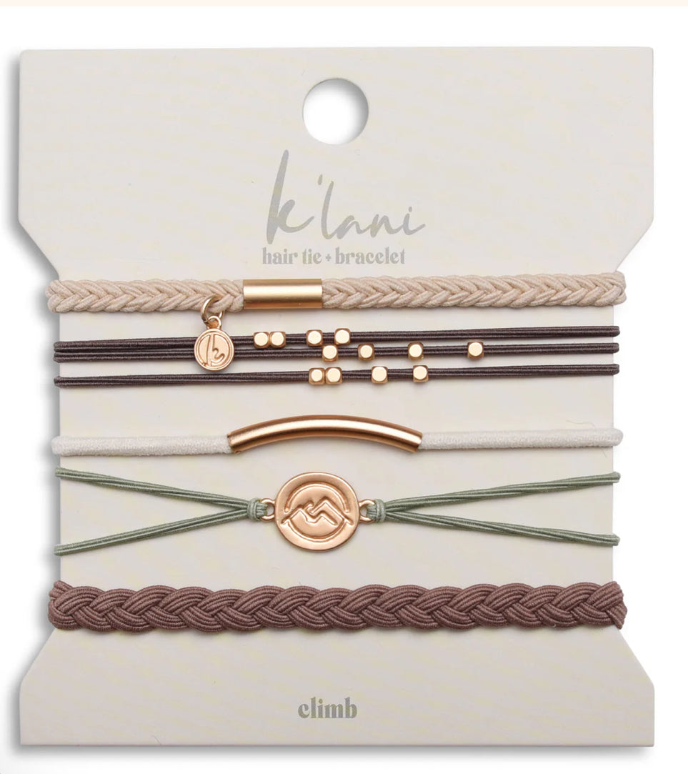 LK CLIMB HAIR TIE BRACLET