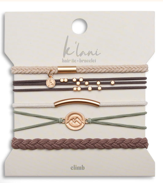 LK CLIMB HAIR TIE BRACLET