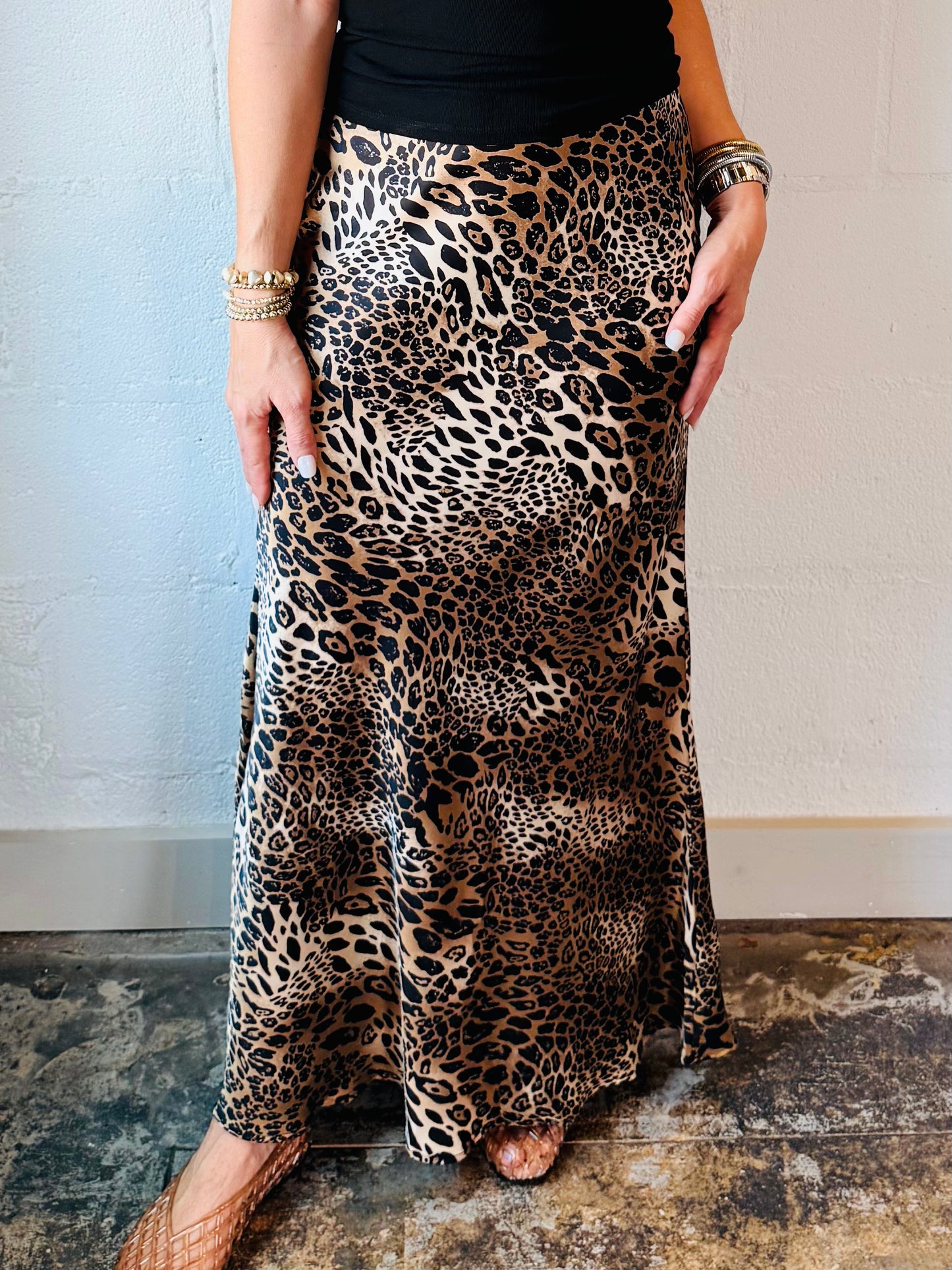 ND CARO LEOP SKIRT