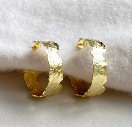 EE SM HAMMERED HOOPS