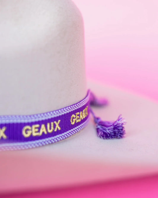 CS GEAUX HAT BAND