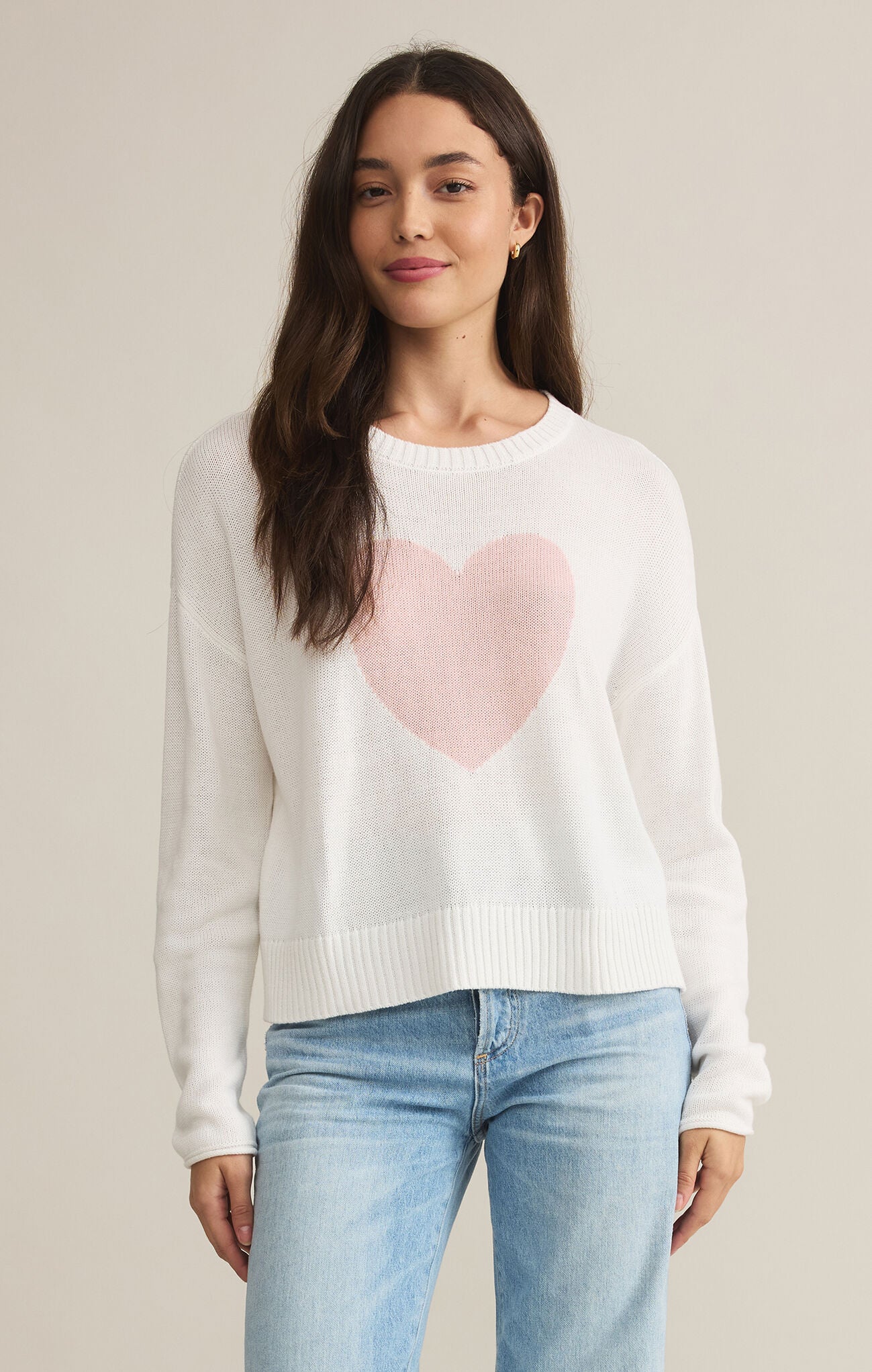 SZ SIENNA HEART SWEATER