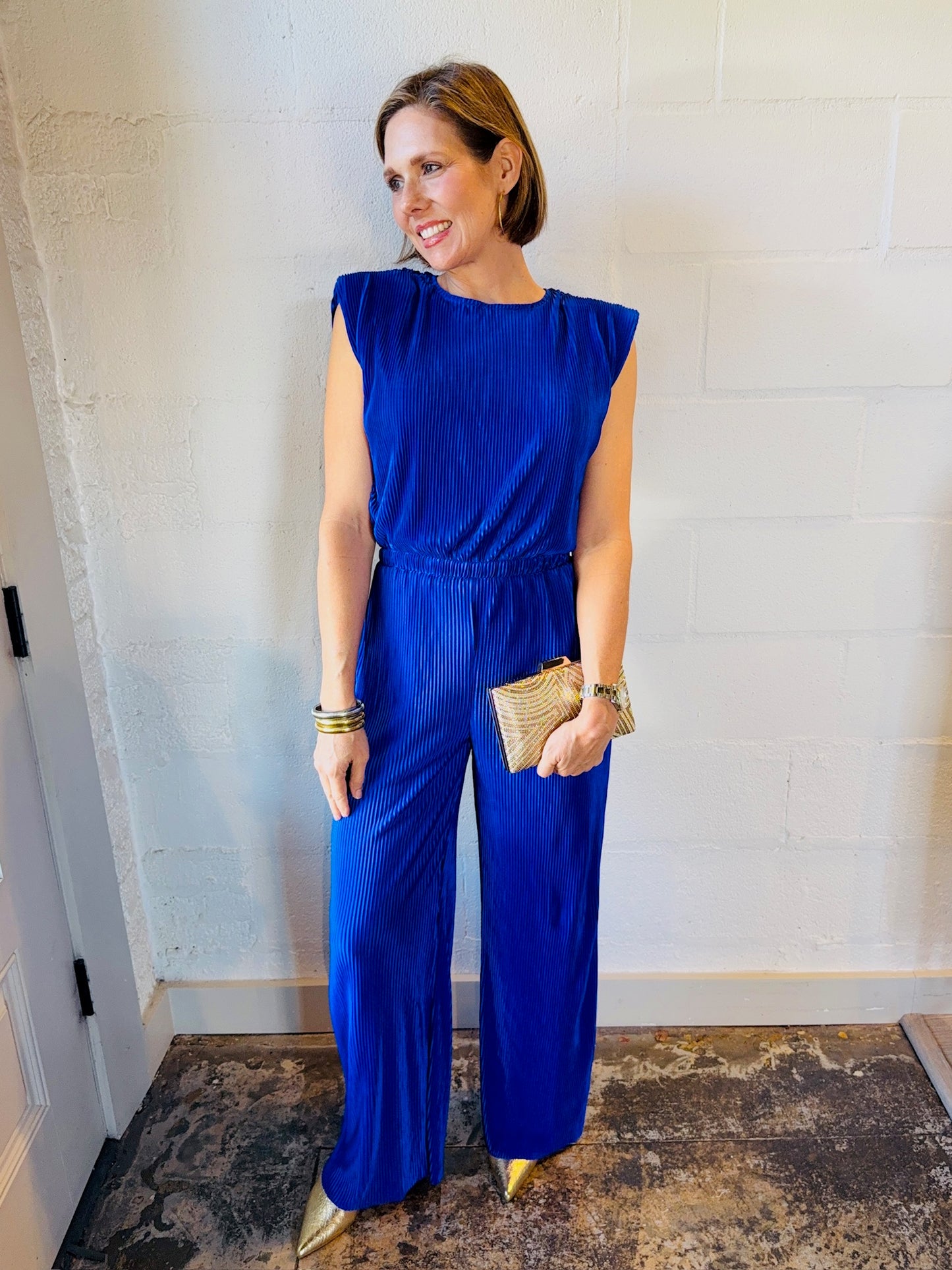 AR ANNALISE ROYAL JUMPSUIT