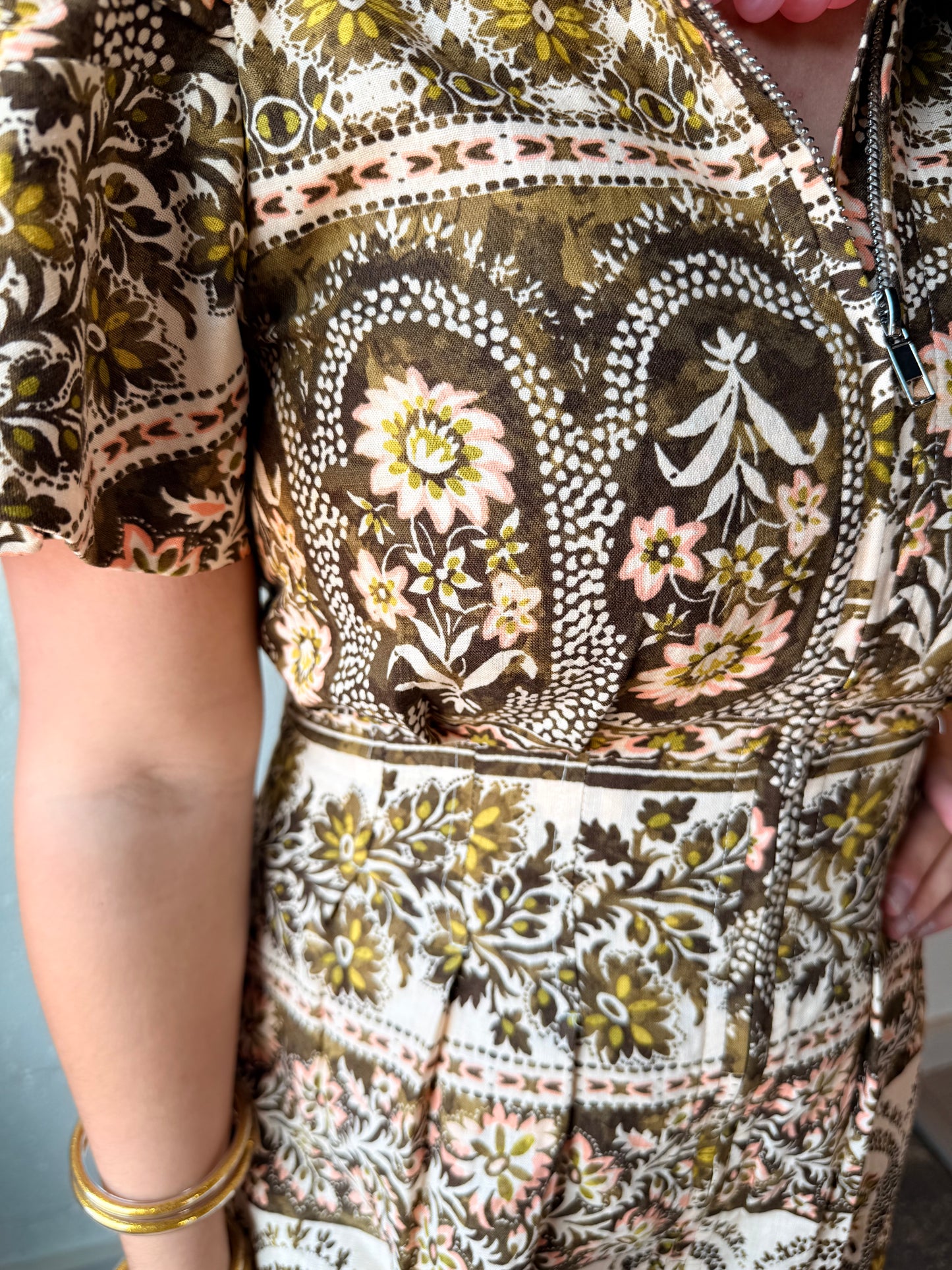 OL JANE OLIVE DRESS