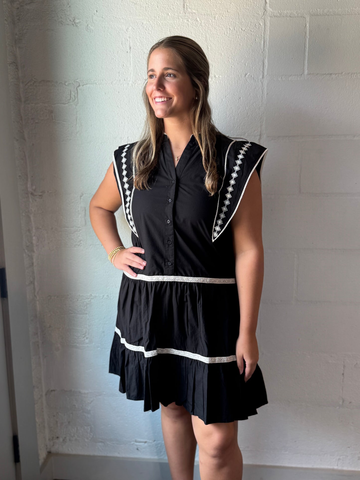 BY MALLI BLK DRESS