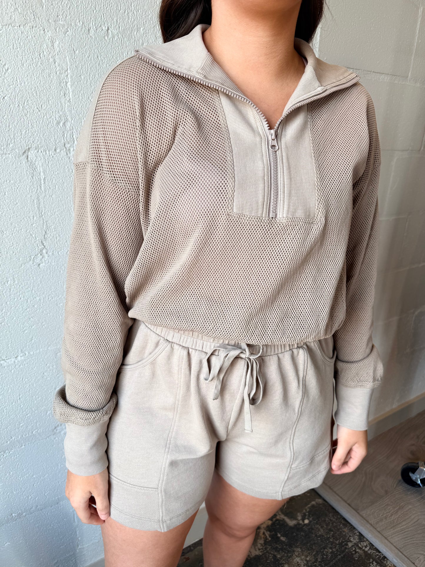 LB JO STONE ZIP UP