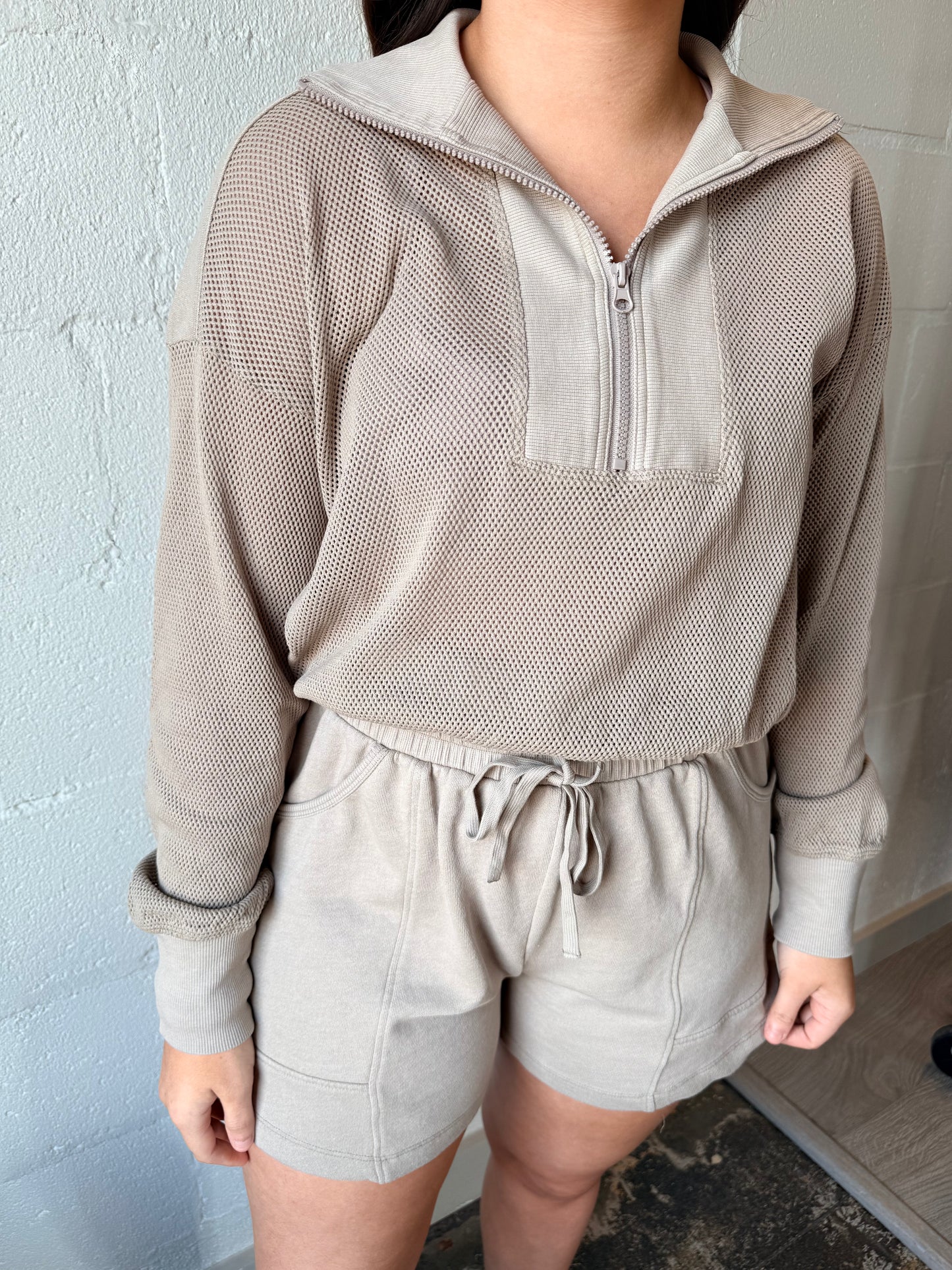 LB JO STONE ZIP UP