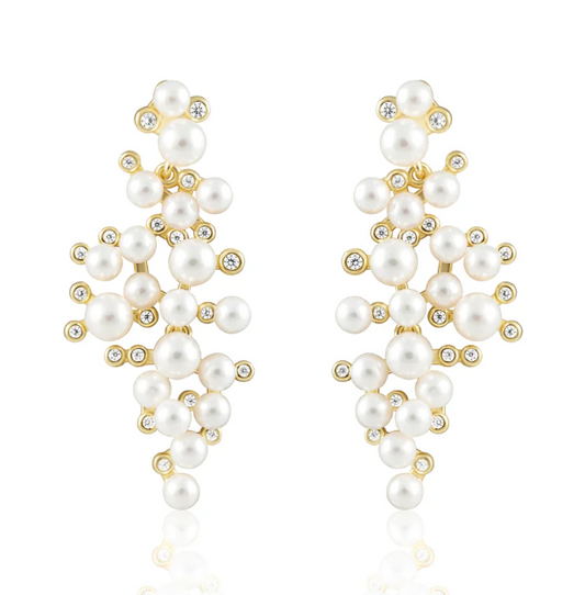 SH TIFFANY PEARL EARRRINGS