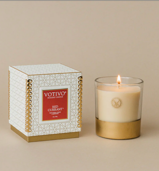 VOTIVO RED CURRANT HOLIDAY 10oz