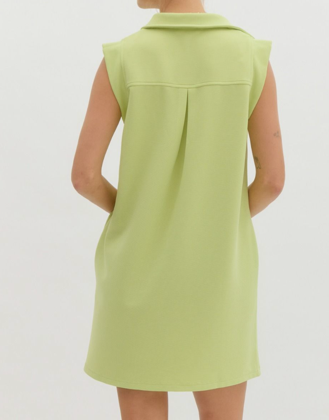 EN CLARA LIME DRESS