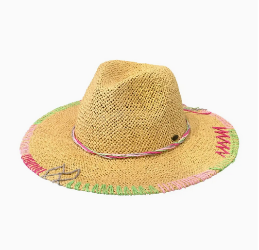 CF Stitched Brim Panama Light