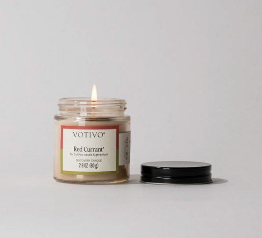 VOTIVO RED CURRANT JAR CANDLE