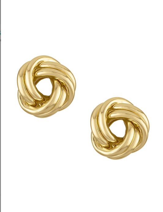 KD KNOT POST EARRING